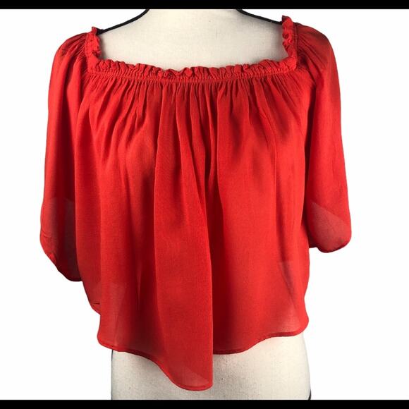 Zara Trafaluc Crop top Buttons down Back Small - Picture 1 of 5